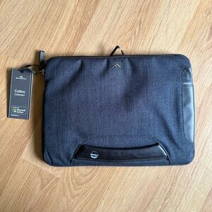 Brenthaven Collins Collection Padded Navy Tablet Case New